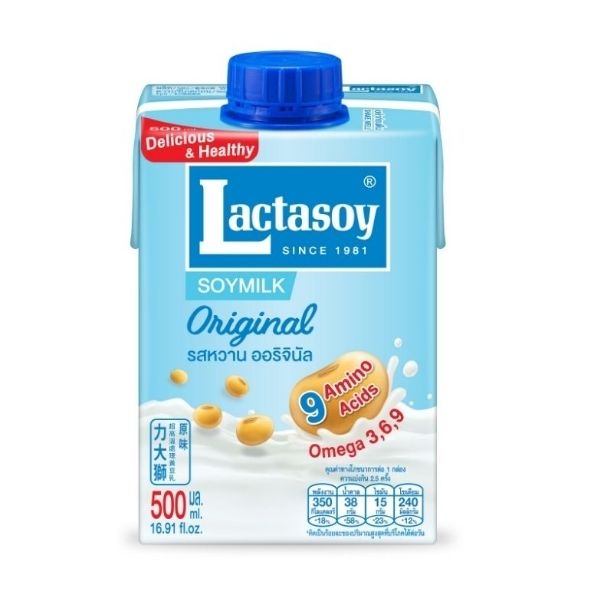 UHT soy milk, classic sweet flavor 500ml