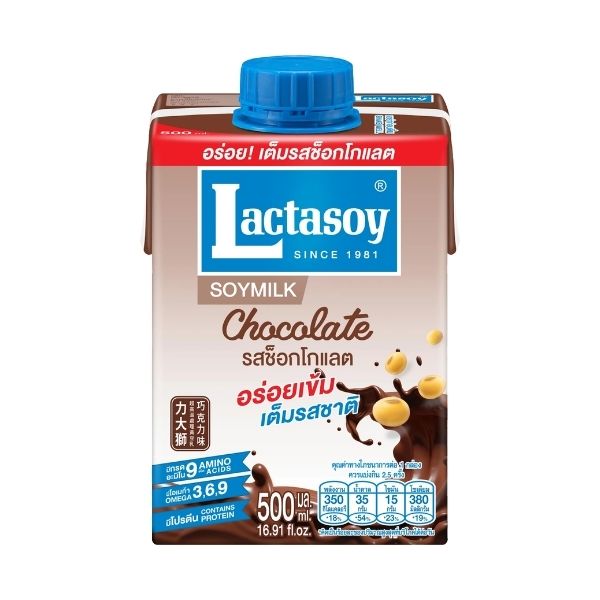 UHT soy milk, chocolate flavor 500ml