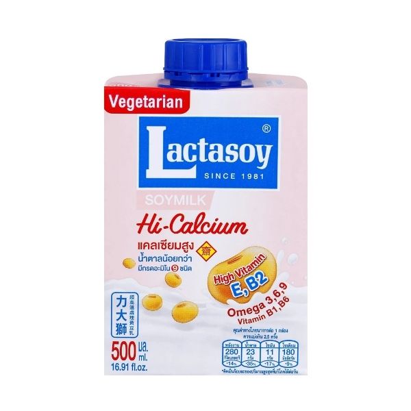 UHT soy milk, high-calcium formula 500ml