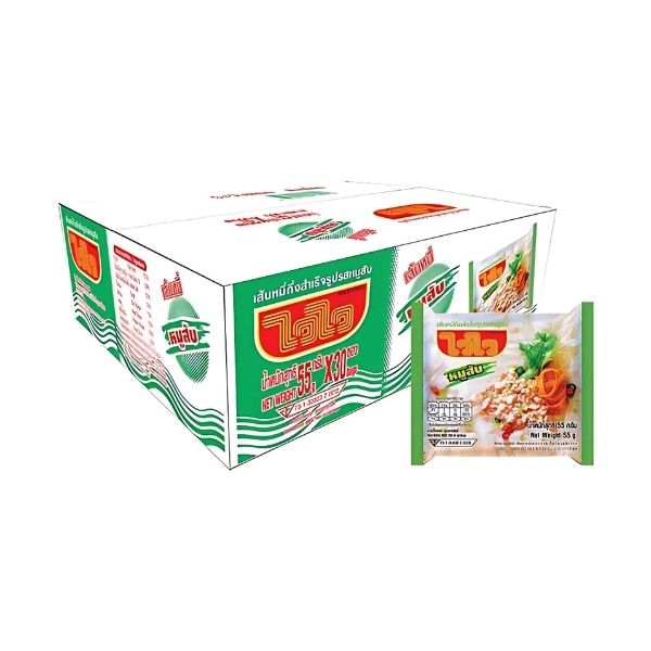 Minced pork-flavored seasoned rice vermicelli 55g ( pack of 30 sachets )
