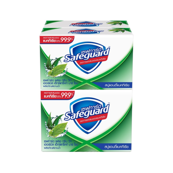 สบู่ สีเขียว 58g แพ็ค4