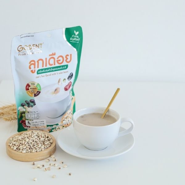 Instantly prepared job's tears drink with 5-color bean blend 125g