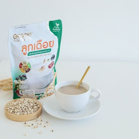 Instantly prepared job's tears drink with 5-color bean blend 125g