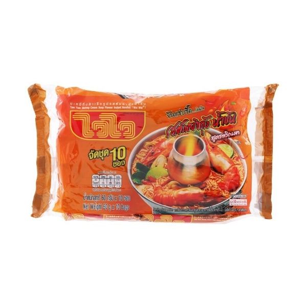 Instant noodles, Creamy Tom Yum Goong flavor 60g ( 10-pack )
