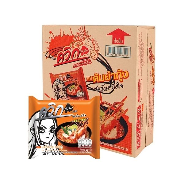 Instant noodles, Tom Yum Goong flavor 60g ( 30-pack )