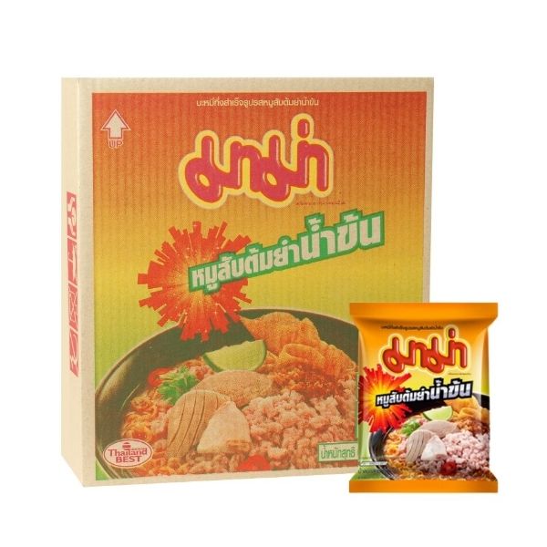 Instant noodles, creamy tom yum minced pork ( 60g x box of 30 sachets )