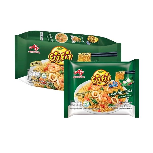 Instant noodles, Pad Kee Mao flavor 60g ( 10-pack )