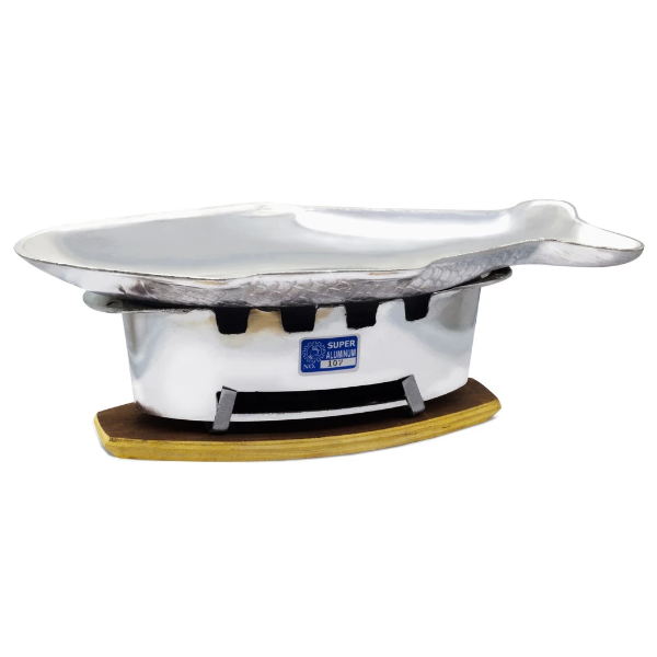 Pla Pae Sa fish stove + wooden base 1.5 kg