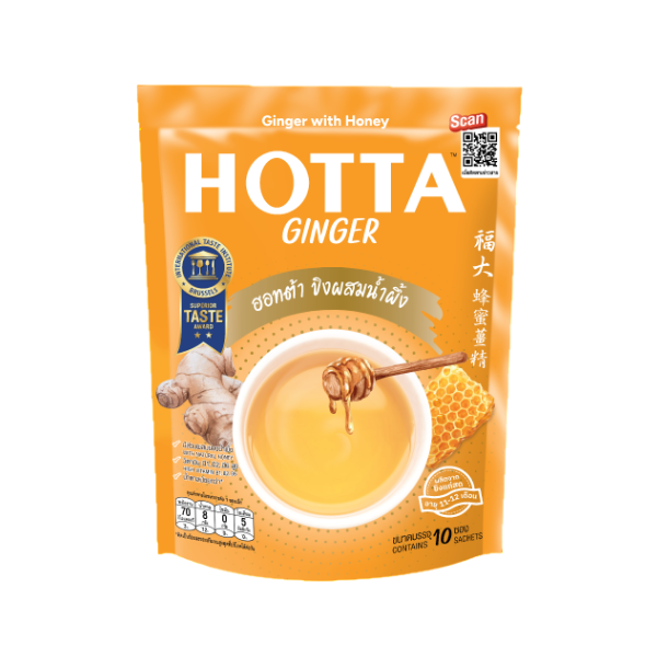 Original ginger herbal drink powder mixed with honey 14g (10 sachets)