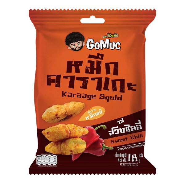 Karaage Squid, Sweet Chili Flavor 18g