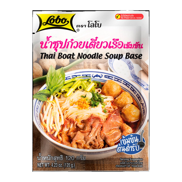 น้ำซุปก๋วยเตี๋ยวเรือเข้มข้น 120g
