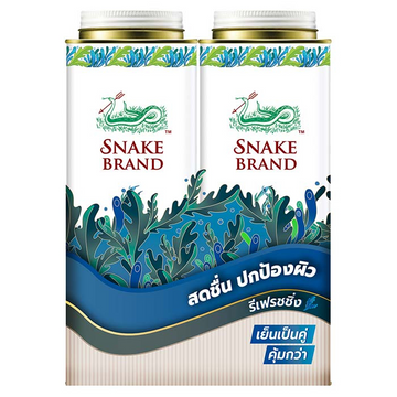 แป้งเย็น สูตรรีเฟรชชิ่ง 280g ( แพ็ค 2 )