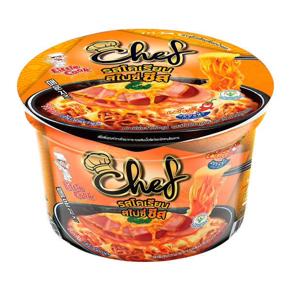 บะหมี่กึ่งสำเร็จรูป รสสไปซี่ชีส 70g