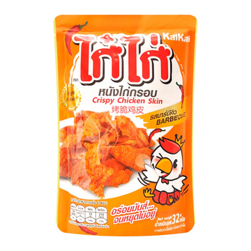 หนังไก่กรอบ รสบาร์บีคิว 32g