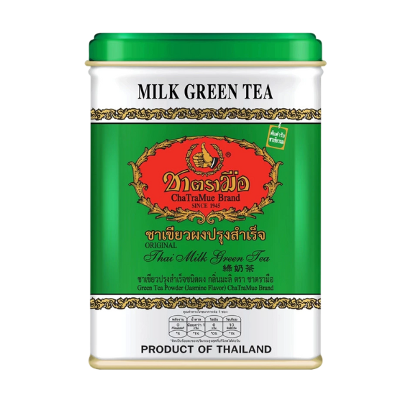 Milk green tea, pulp sachet can 125g