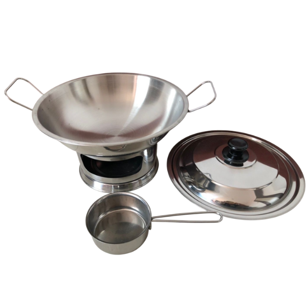 Hot pot without chimney 19cm
