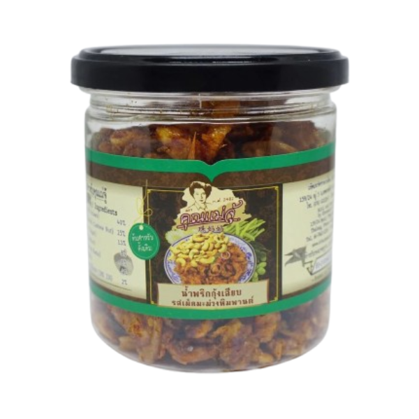 Shrimp chili paste with cashews and mango flavor 150g