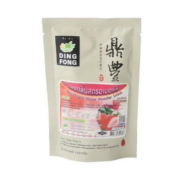 เครื่องดื่มผงกลิ่น กลิ่นสตรอเบอรี่ 150g
