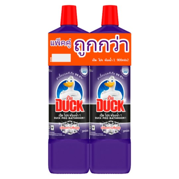 ผลิตภัณฑ์ทำความสะอาดห้องน้ำ 900ml แพ็คคู่