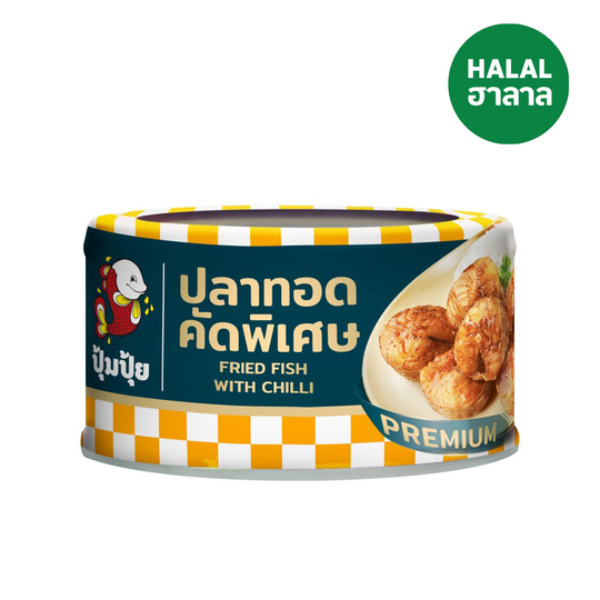 ปลาทอดรสเผ็ดคัดพิเศษ 90g