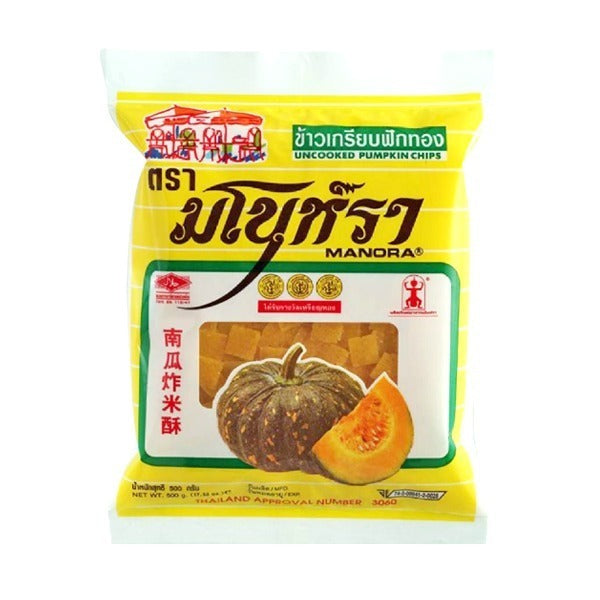 มโนห์รา ข้าวเกรียบฟักทอง ( ดิบ ) 500 g