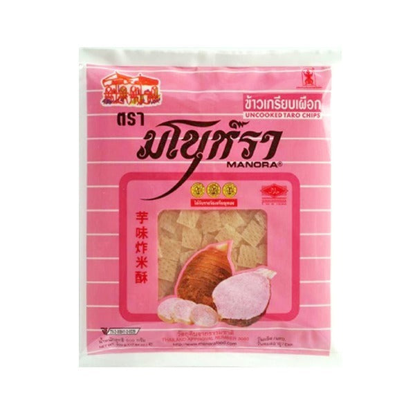 มโนห์รา ข้าวเกรียบเผือก ( ดิบ ) 500 g