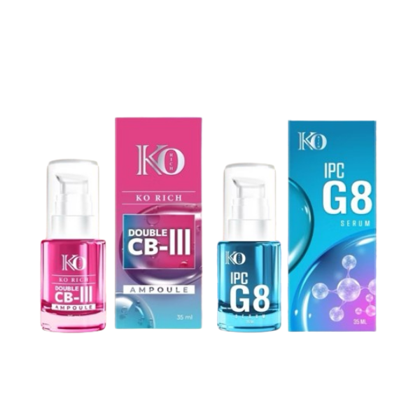 Double CB-lll + IPC G8 facial serum 35ml (2-bottle pack)