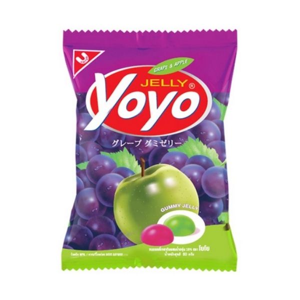 Grape and Apple-Flavored Jelly 80g