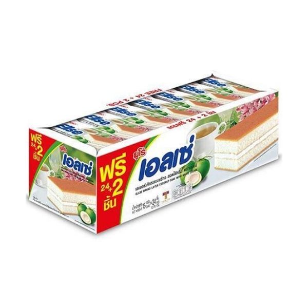 Coconut-flavored layer cake with cream filling 15g ( 24 sachets )