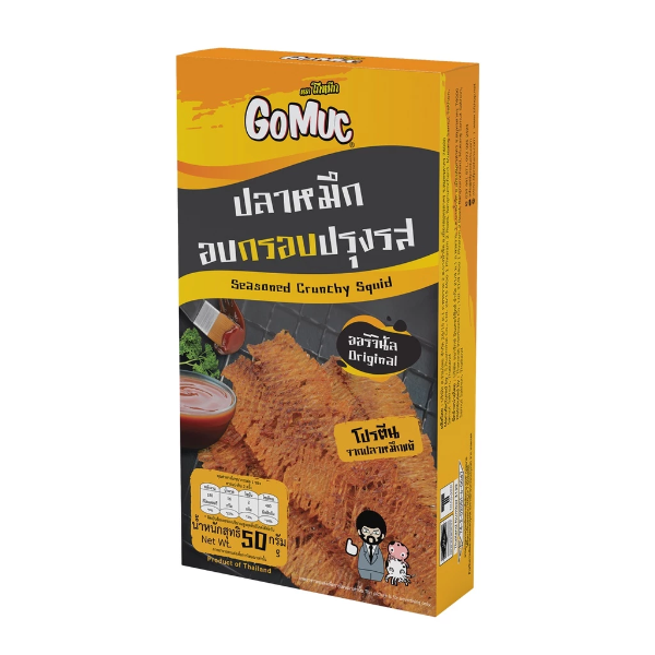 Seasoned Crispy Baked Squid 50g