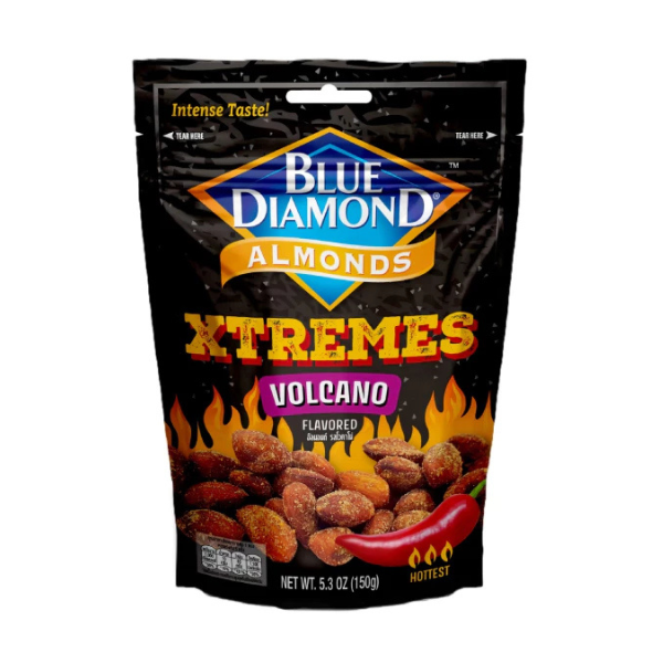 Almonds, Volcano flavor, 150g