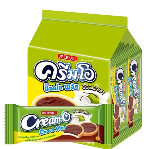 Cookies topped with coconut and chocolate 13g ( Pack of 24 )