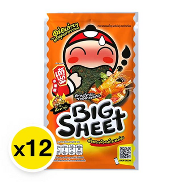 สาหร่าย ต้มยำ 3.2g ( Pack 12)