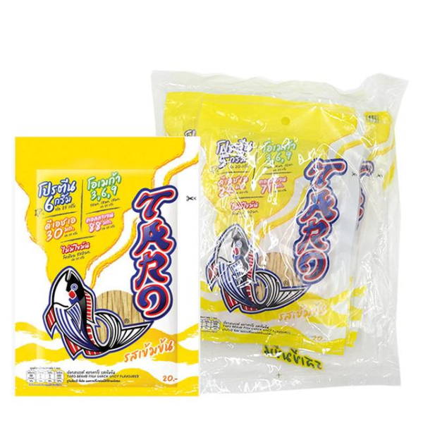 Sawan fish snack, intense flavor, 20g ( Pack of 6 )