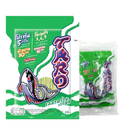 Sawan fish snack, Korean seaweed flavor, 20g ( Pack of 6 )