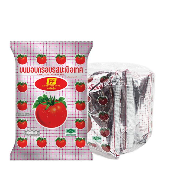 Tomato Flavored Crispy Snacks 58g ( Pack of 3 )