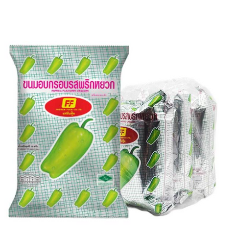 Crispy Baked Snack, Bell Pepper Flavor 58g (Pack of 3)