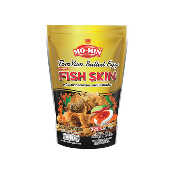 Crispy fish skin, salted egg tom yum flavor 25g