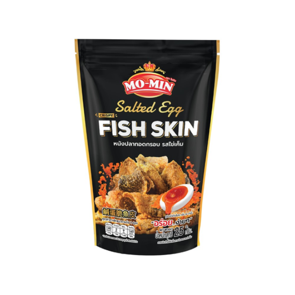 Crispy fish skin, salted egg flavor 25g