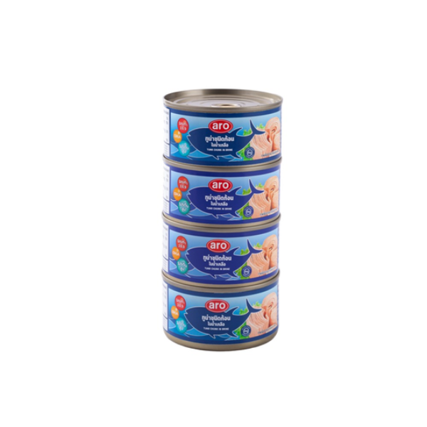Chunk tuna in brine 185g (Pack of 4)