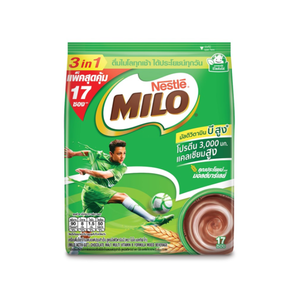 Chocolate malt beverage powder 23g (pack of 17)