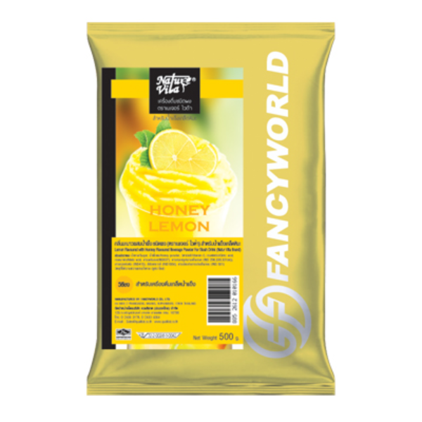 Honey lemon-flavored powdered fruit drink 500g