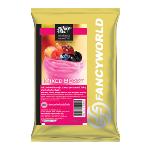 Mixed berry-flavored powdered fruit drink 500g