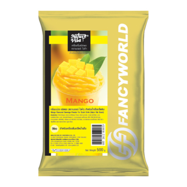 Mango-flavored powdered fruit drink 500g