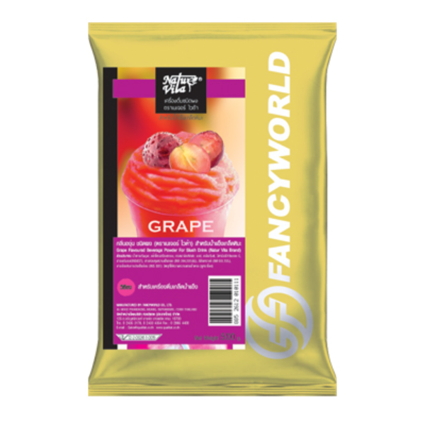 Grape-flavored powdered fruit drink 500g