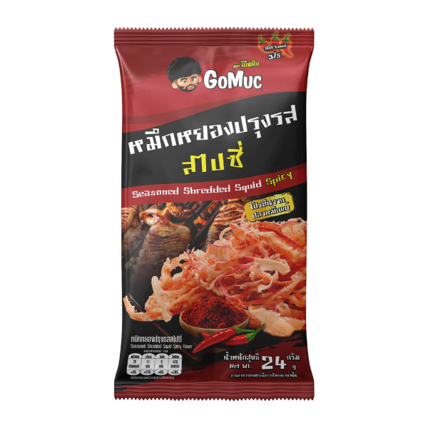 Seasoned spicy shredded squid 24g
