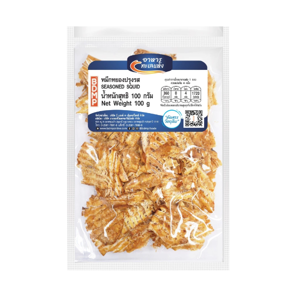Seasoned shredded squid 100g
