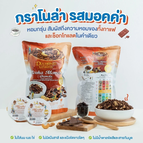 Mocha Moment Granola 500g