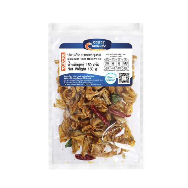 Seasoned Fried Thin Glass Fish 150g