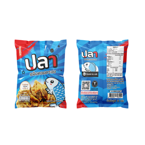 Crispy fried snakeskin gourami, original flavor 20g